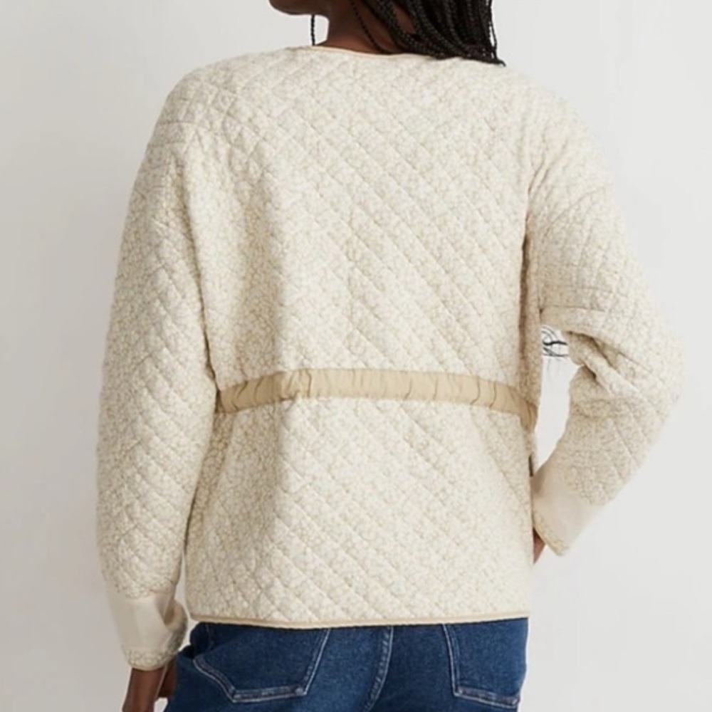 Madewell Quilted Sweater - Picture 2 of 4